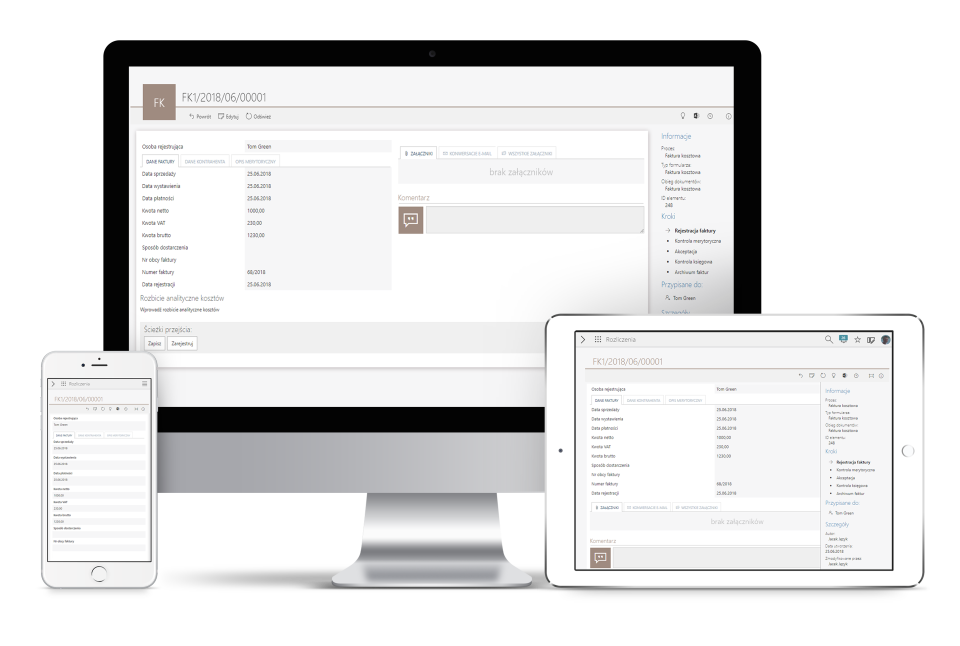 screenshot of WEBCON Business Process Suite